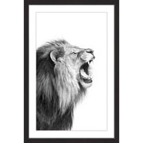 "Man Is Right" Framed Painting Print