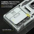 thumbnail image 5 of K-Lion for Samsung Galaxy S22 Ultra Case, Magnetic Metal Ring Holder Kickstand Camera Lens Cover Heavy Duty Rugged Full Body Protection Anti-Scratch Shockproof Case, Gray, 5 of 7