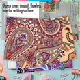 thumbnail image 6 of 10 All Occasion Blank Note Cards Pack (4 x 5.12 Inch) - CRAZY FOR PAISLEY, 6 of 6