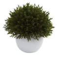 thumbnail image 2 of Nearly Natural 4977-S3 Mixed Cedar Topiary Collection, Green, Set of 3, 2 of 2