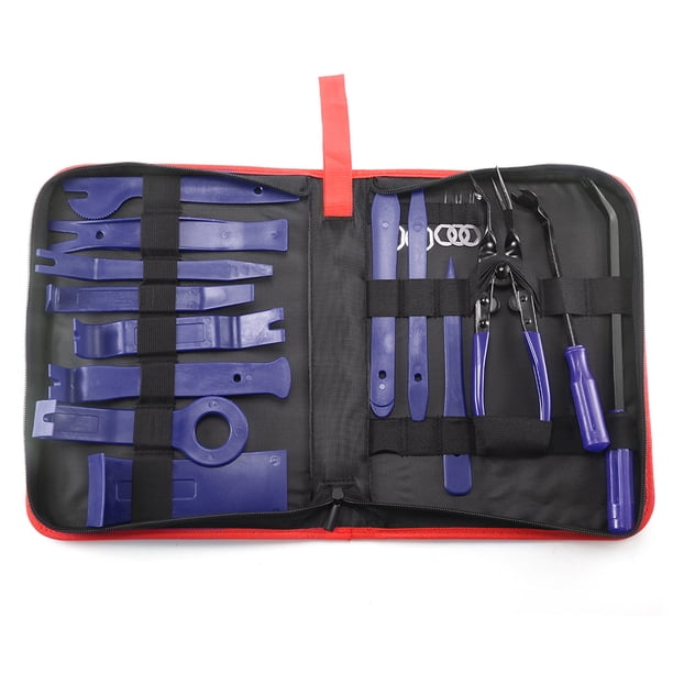 Herramienta De Extracción De Embellecedores De Panel De Puerta De Coche, Radio De Audio Para Instalación Y Removedor, Kit De Herramientas De Palanca De Nailon Fuerte 19 Uds. Advancent VI008600-02