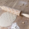 thumbnail image 1 of Herramienta para Hornear Gofrado de Fondant Kits Ecológica perfecl rodillo de madera, 1 of 8