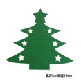 thumbnail image 1 of Adornos Navideños Paño Y Juego De Tenedores Mini Árbol De Navidad Para Fiestas Bolsa Para Cubiertos Con Tenedor Y Cuchara Bolsa Decorativa Para Tenedor Y Cuchara, 1 of 2