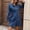 #0013-Dark Blue, variant on Neewe Womens Button Down Jeans Dresses Casual Long Sleeve Collared Shirts Oversized Blouse Tops with Pocket