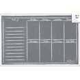 thumbnail image 4 of Calendrier Hebdomadaire Effaçable à Sec Gris, 4 of 4