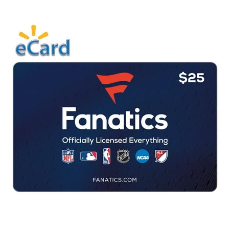 Fanatics $25 Gift Card (Email Delivery)