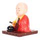 thumbnail image 5 of Little Monk Adornos 3 X 3 X 35in Pequeño Monje Adornos solares con energía solar Lindo Buda Decoración Artesanía Muñecas Adornos para Dormitorio Sala de Estar ANGGREK  Otros, 5 of 8