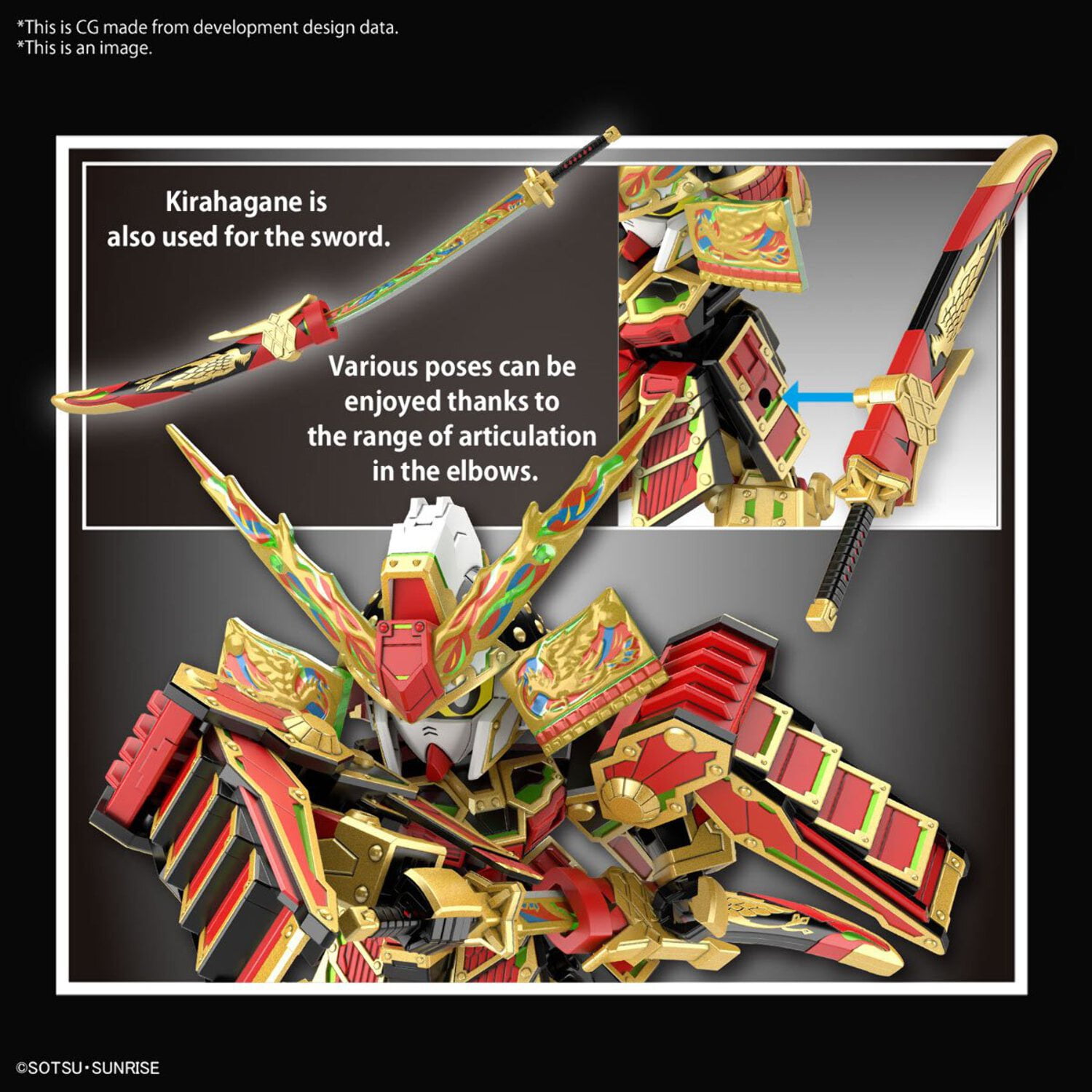 SDWH Musha Gundam The 78th Model Kit