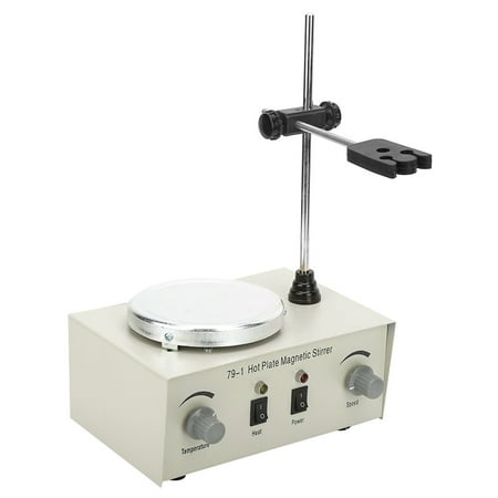 

Magnetic Hot Plate Mixer Magnetic Mixer US Plug 110V Chemical Resistant Low Vibration Agriculture For Industrial