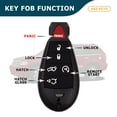 thumbnail image 4 of AKS KEYS New Replacement for Dodge 2008 - 2013 Fobik Key 6B FCC# IYZ-C01C / M3N5W783X, 4 of 6