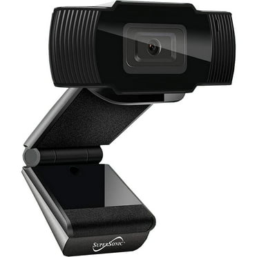 Supersonic SC-940WC Webcam, 2 Megapixel, 30 fps, Black, USB 3.0, Retail