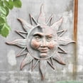 thumbnail image 2 of SPI Aluminum Half Face Sun Wall Plaque, 2 of 2