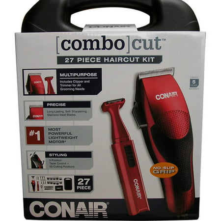 Conair 27 piece Comb Cut Deluxe Haircut Kit - Walmart.com