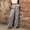Gray women high waisted cargo pants a1, variant on Cagogo Women's High Waisted Cargo Pants with Pockets Wide Leg Casual Solid Office Work Trousers Loose Fit Long Pants Travel Beachwear, Beige M