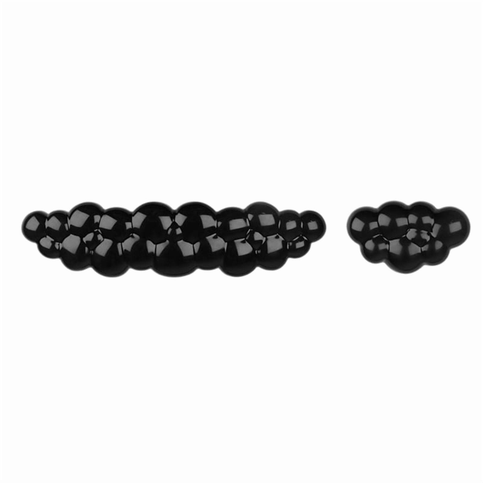 Ergonomic Keyboard And Mouse Pad Wrist Rest Set Cool Keypad Cushion With Slip Proof Base Pain Relief Comfort Cloud Shape