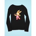 thumbnail image 3 of Bunny With A Bird Long Sleeve Toddler -Image by Shutterstock,  2 Toddler, 3 of 4