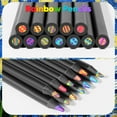thumbnail image 5 of 12-Color Rainbow Pencils, Aesthetic Jumbo Colored Pencils for Adult Coloring Sketching, Cute Drawing Kit Fun Pencils Cool Stuff Christmas Gifts Stocking Stuffers Art Supplies for Adults Kids, 5 of 7