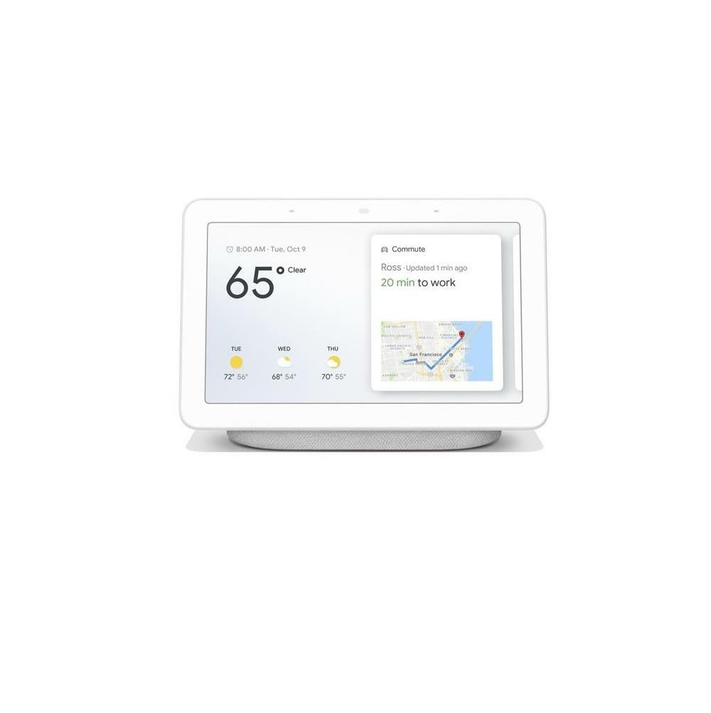 GOOGLE NEST HUB SMART DISPLAY WITH GOOGLE ASSISTANT CHALK GA00550 visual data 2