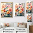 thumbnail image 4 of Designart "Delights Of Botanical Plants And Flowers I" Flowers Floater Framed Wall Decor, 4 of 5