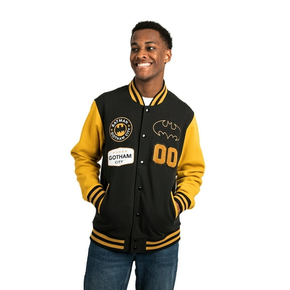 Batman Adult Unisex Varsity Jacket-Medium
