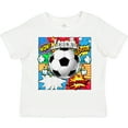 thumbnail image 3 of Inktastic Soccer Superhero Boys or Girls Toddler T-Shirt, 3 of 5