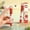 Red, variant on ROLKFUK 10-Color Retractable Multi Pen Kawaii Cartoon Cute Stationery with Fast-Drying Ink for Sch-ool Journaling