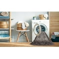 thumbnail image 2 of Ahgly Company Machine Washable Indoor Rectangle Industrial Modern Rosy Brown Pink Area Rugs, 7' x 10', 2 of 7
