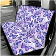 thumbnail image 3 of HUIACONG Aztec Cow Print Seat Covers for Cars Full Set Universal Car Accessories Seat Covers Front and Back with Steering Wheel Cover Arm Rest Cover Seat Belt Pads Headrest Cover Coasters Keychain, 3 of 8