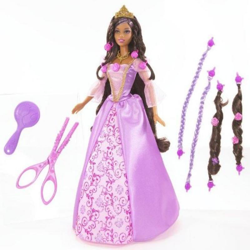 Barbie Cut & Style Rapunzel Doll, African-American 