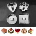 thumbnail image 6 of Joernso Mini Baking Ring Heat-resistant Multi-purpose Corrosion Resistant Stainless Steel Mousse Cake Mold Ring for Kitchen, 6 of 8