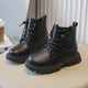 thumbnail image 1 of Zapatos para niñas,Botas para niñas,Zapatos de cuero falso tamaño 13.5 niñas, 1 of 9