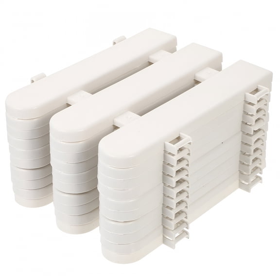 SELIVO 10 Pcs The Fence Garden Plant Border Outdoor Edging Decor Fences for Sessions Landscape Partition Plastic