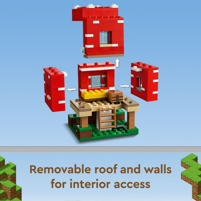 Lego minecraft spider instructions shop