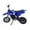 Blue, variant on solautey Gas Power Motocross, Beach Off Road Mini Motorcycle, 49cc 2-Stroke Pocket Motorbike with Disc Brakes
