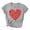 QRJ1-Valentine's Day-Gray, variant on VKOYWKM Love Heart T Shirts Women Valentines Day Shirts Love Graphic Tees Short Sleeve Casual Crew Neck Holiday Tops Romantic Valentines Day Gifts Shirt