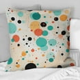 thumbnail image 2 of Designart "Fusion of Modern Polka Dots" Polka Dots Printed Throw Pillow, 2 of 5