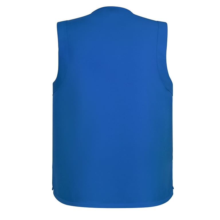 Toptie Unisex Essential Work Vest Supermarket Clerk Volunteer Vest