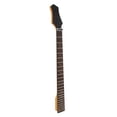 thumbnail image 3 of Diapasón de mástil de guitarra, 24 trastes, 25,6 pulgadas, reemplazo de mástil de guitarra eléctrica de madera suave y elegante, 3 of 14