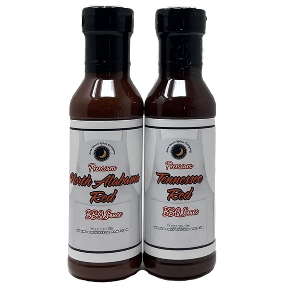 Premium | BBQ RED SAUCE | Variety 2 Pack | North Alabama Red | Tennessee Red