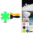 thumbnail image 4 of 20 piezas de adhesiva para duchas, escaleras, superficies resbadizas Luminoso Gloria Pegatinas de bañera, 4 of 9