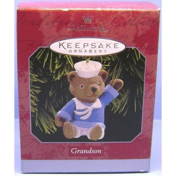 1998 Grandson Hallmark Retired Keepsake Ornament