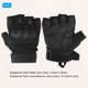 thumbnail image 2 of Guantes sin dedos Uxcell para trabajo al aire libre, guantes de medio dedo, guantes transpirables para entrenamiento, color negro, talla XL, 2 of 6