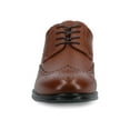 thumbnail image 6 of Vance Mens Cormac Comfort Wingtip Flexible Oxford Dress Shoe, Widths Available, 6 of 9