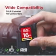 thumbnail image 6 of GIGASTONE 16GB SD Card UHS-I U1 Class 10 SDHC Memory Card High-Speed Full HD Video Canon Kodak Olympus Digital Camera, 6 of 7
