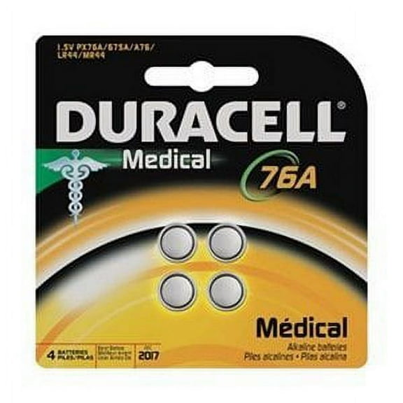 Duracell Battery, 76A, Alkaline, 1.5V, 4 Pack