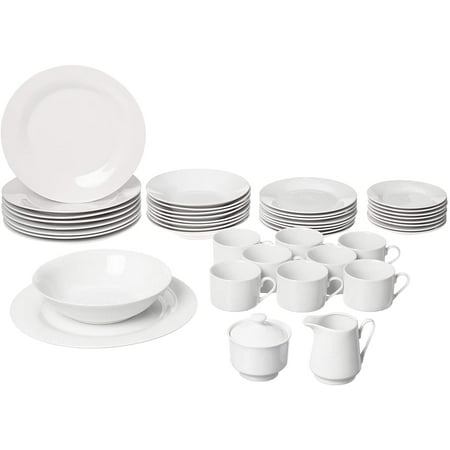 

Simply Round 45 Piece Dinnerware Set White