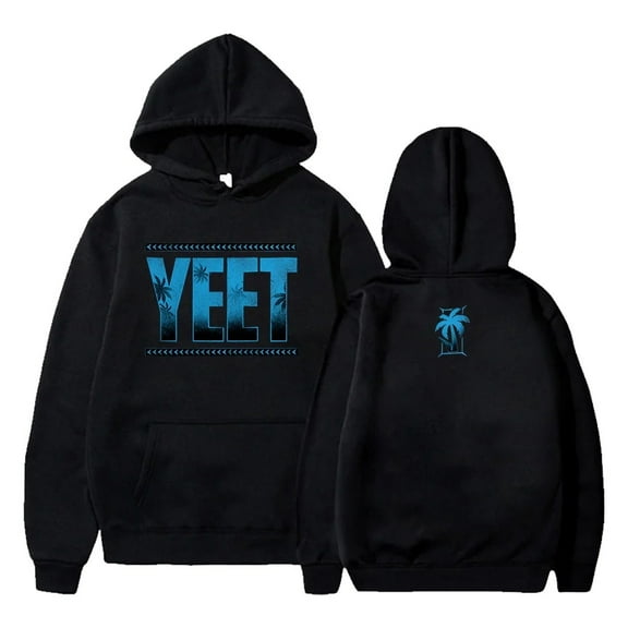 Jey Uso Yeet Pullover Hoodie Vintage Sweatshirt Fashion Printed Longsleeve Hip Hop Clothes
