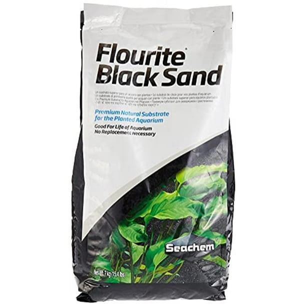Sustrato para acuario Seachem Flourite Black Sand 7 kg