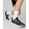 thumbnail image 2 of NY Threads Men's Running Shoes Comfortable and Lightweight Casual Sneakers, 9.5 US, Navy/White, 2 of 7