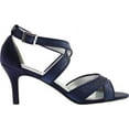 thumbnail image 3 of touch ups women's amber navy glitter sandal 7.5 w, 3 of 7